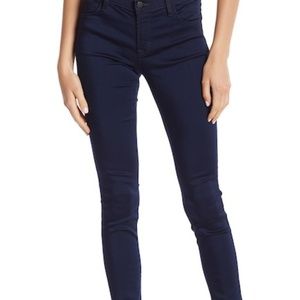 J Brand Supper Skinny Jeans in Dark Blue